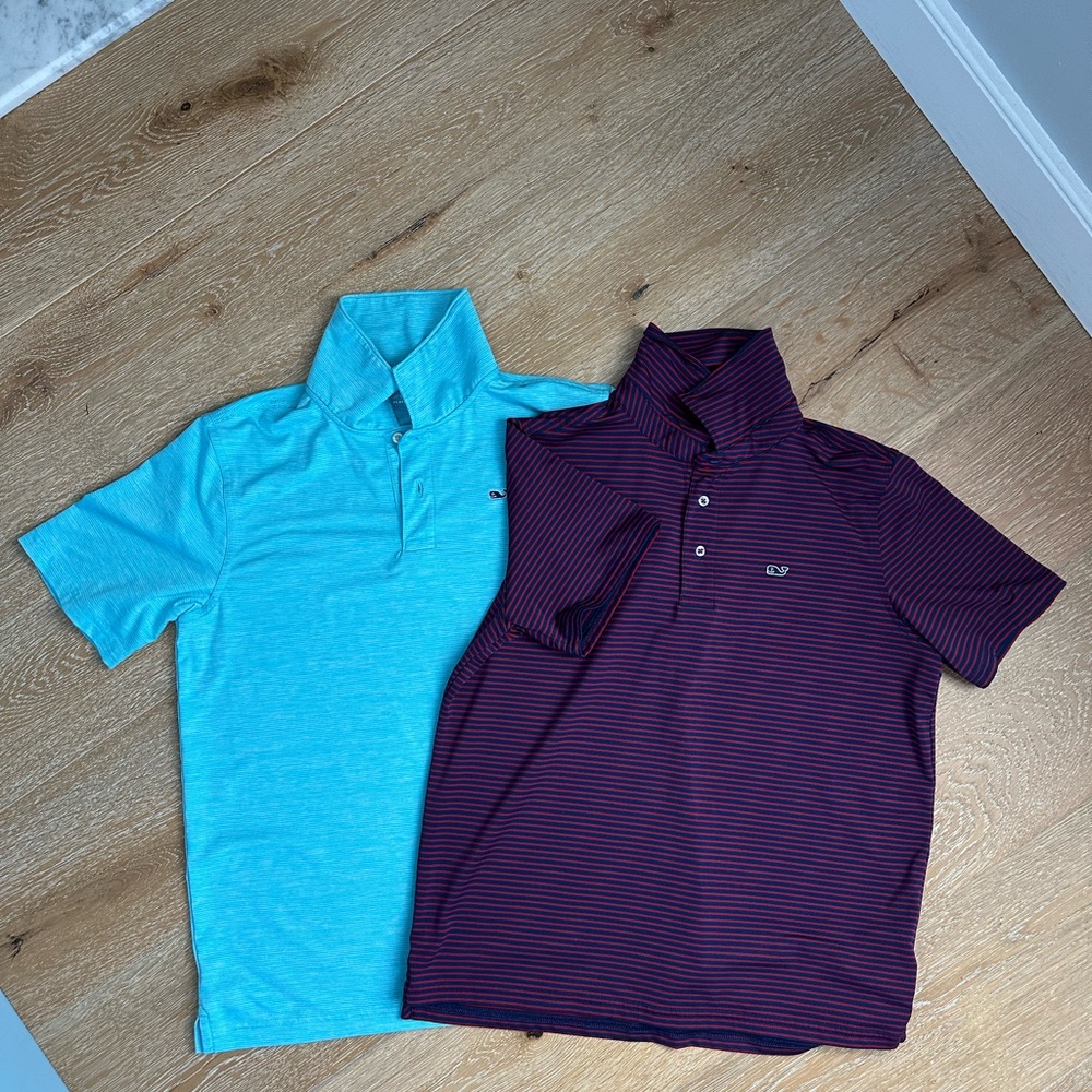 Boys Vineyard Vines Performance polo shirts (2 available!)